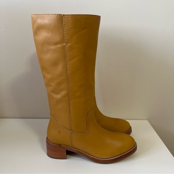 Frye Banana "Camryn" Pull On Classic Boots Size 8 - Picture 9 of 16